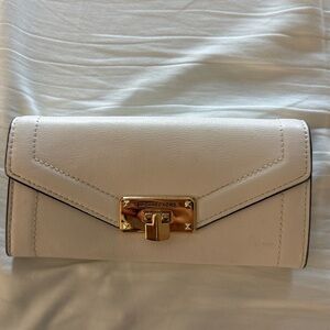 Michael Kors white wallet
